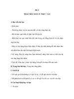 Giáo án Sinh 11 (NC) - TRAO ĐỔI NITƠ Ở THỰC VẬT ppt