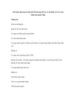 Xét duyệt phương án tổng thể bồi thường, hỗ trợ và tái định cư do Ủy ban nhân dân quận 4 lập doc