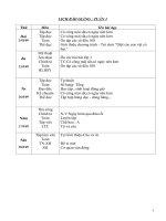 Giáo án lớp 2 từ tuần 1 đến tuần 30