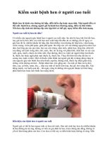 Kiểm soát bệnh hen ở người cao tuổi ppsx