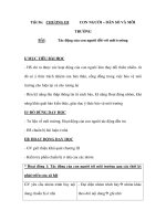 Sinh học 9 - CON NGƯỜI – DÂN SỐ VÀ MÔI TRƯỜNG - BÀI: Tác động của con người đối với môi trường pps