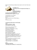 MỘT SỐ LỖI THƯỜNG GẶP TRONG THUẬT DỊCH MỘTSỐ TỪ NGỮ VIỆT SANG ANH