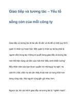 Giao tiếp và tương tác potx