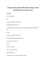 Cấp giấy chứng nhận đủ điều kiện hoạt động san chiết nạp khí dầu mỏ hoá lỏng vào chai. ppt