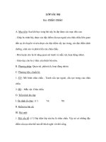 Giáo án Sinh 7 - CHÂU CHẤU ppsx