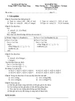 KIEM TRA 1 TIET KY II - 2010