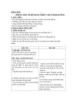 Phòng bệnh do thiếu dinh dưỡng