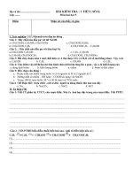 bai KT số 4 kì 2 lớp 9