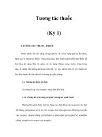 Tương tác thuốc (Kỳ 1) pot