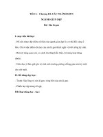 Sinh học 7 - CÁC NGÀNH GIUN NGÀNH GIUN DẸP - Bài Sán lá gan I- mục tiêu bài doc