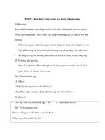 Môn địa lí lớp 7 - Hoạt động kinh tế của con người ở hoang mạc doc