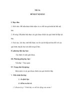 Sinh học 10 cơ bản - Tiết 16: HÔ HẤP NỘI BÀO ppsx