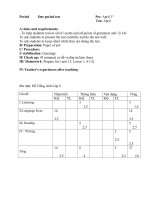 Đề kiểm tra một tiết số 4- có ma trận