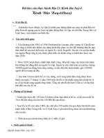 Bài báo cáo thực hành: kênh đào xuy-ê