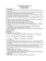 Đề cương hóa học 9 có phần trắc nghiệm