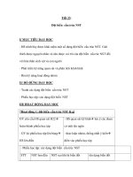 Sinh học 9 - Tiết 23: Đột biến cấu trúc NST pptx