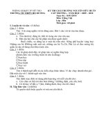 Đề thi Nguyễn Hữu Huân khối 4_Tieng viet