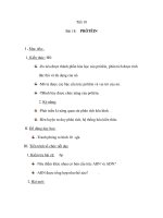 Giáo án sinh 9 - Bài 18: PRÔTÊIN ppsx
