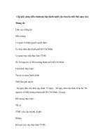 Cấp giấy phép điều chỉnh/gia hạn hành nghề vận chuyển chất thải nguy hại. docx