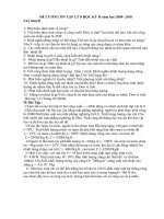 de cuong vat ly 8 hky2 nam hoc 2009-2010