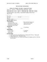 Bài tập thực hành Wrod - Bài số 8 docx