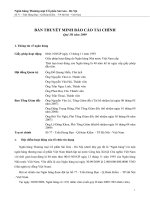 bản thuyết minh báo cáo tài chính quý iii năm 2009 ngân hàng thương mại cổ phần sài gòn hà nội