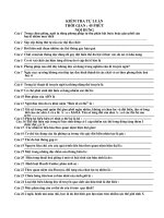 kiểm tra tự luận