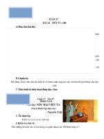 ngữ văn 8 tuần 27, 28 cưc đep, co ảnh minh họaa