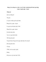 Đăng ký của dòng tu, tu viện và các tổ chức tu hành tập thể khác hoạt động trong và ngoài quận – huyện pptx