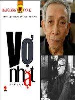 bài giảng vợ nhặt kim lân bài 8