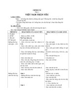 giáo án chính tả 3 cột - cả năm