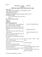 Giao an tuan 31lop 2