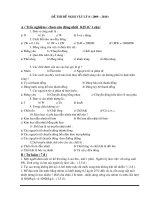 Đề tham khảo hk2 09-10 Lý 8_1