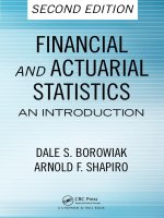 Financial and Actuarial Statistics: An Introduction