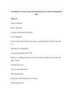 Xác nhận hồ sơ Cấp lại chứng chỉ hành nghề y học cổ truyền (trường hợp bị mất) pptx