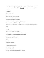 Cấp giấy chứng nhận đăng ký thay đổi trụ sở chính của tổ chức khoa học và công nghệ doc