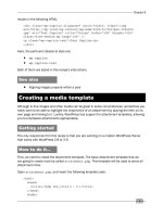 Hướng dẫn tạo themes cho wordpress part 17 pdf