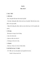 Sinh học 6 - Bài 30: THỤ PHẤN ppsx