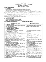 Tuàn 31 - lớp 3( ckt- mới)