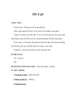 Giáo án Công nghệ lớp 6 - ÔN TẬP potx