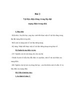 Giáo án Công nghệ lớp 9 - Vật liệu điện dùng trong lắp đặt mạng điện trong nhà pptx