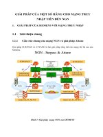 giải pháp của một số hãng cho mạng truy nhập tiến đến ngn