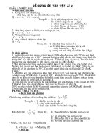 ôn tập vật lý 9