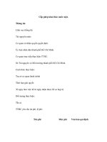 Cấp phép khai thác nước mặt. pps