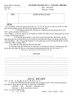 KT HKI (đáp án và ma trân đầy đủ)