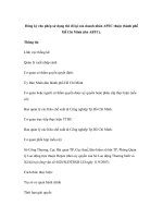 Đăng ký cho phép sử dụng thẻ đi lại của doanh nhân APEC thuộc thành phố Hồ Chí Minh (thẻ ABTC) ppsx