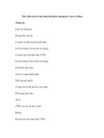 Xin ý kiến dự án công trình bến phà trong phạm vi bảo vệ luồng pot