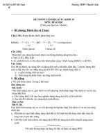 de thi 8 tuan hoc ki 2 mon hoa hoc 10