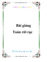 Bài giảng toán rời rạc pot