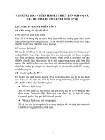 Đồ án tốt nghiệp thế hệ địa chỉ internet với (IPV6)